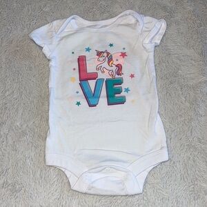 (3 for $10) George unicorn bodysuit